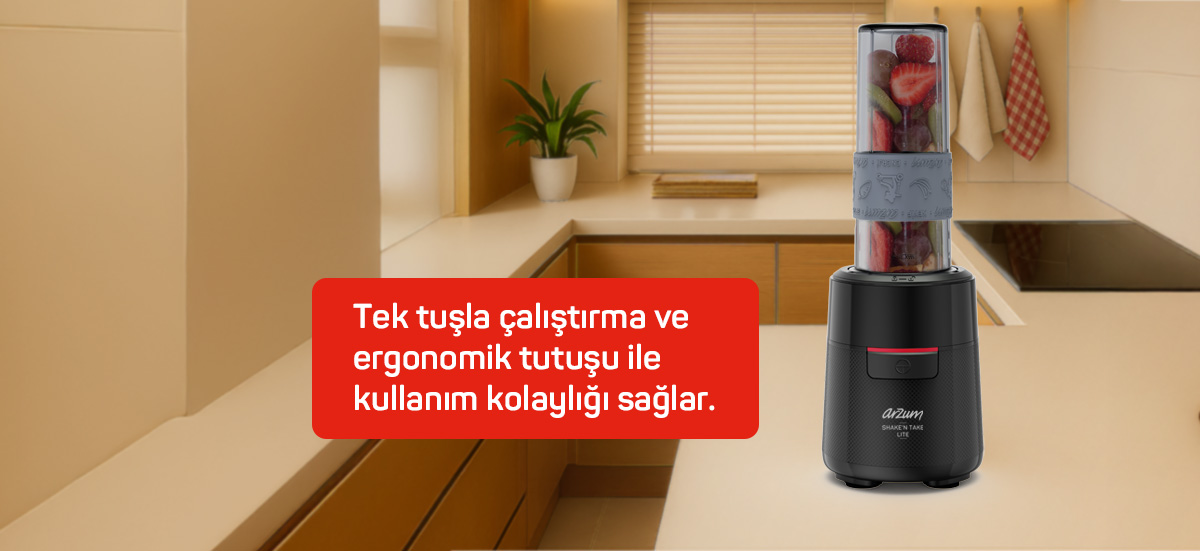 AR1191 Arzum Shake’N Take Lite Hero